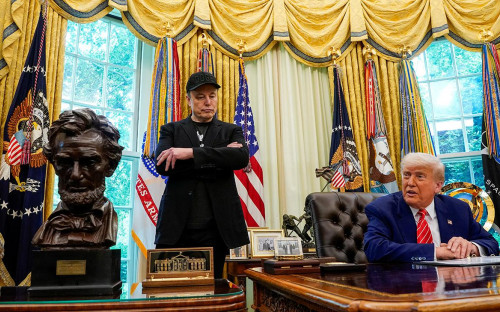 Илон Маск и&nbsp;Дональд Трамп