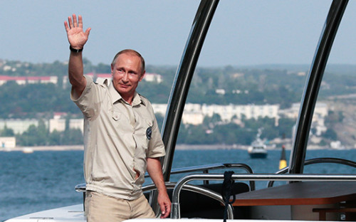 Рабочая поездка президента России Владимира Путина в Крымский федеральный округ. 18 августа 2015 года


