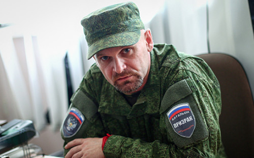 Командир бригады ополченцев «Призрак» Алексей Мозговой