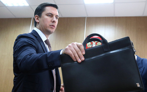 Бывший следователь Павел Карпов, 2015 год


