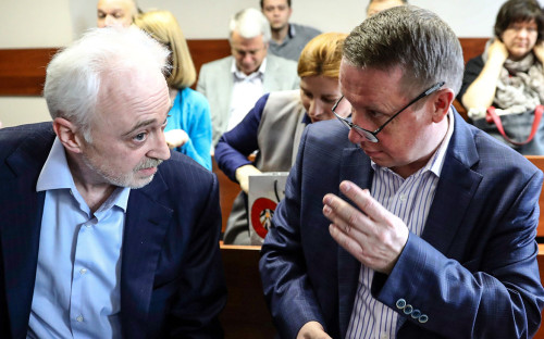 Леонид Меламед и Святослав Понуров (слева направо)
