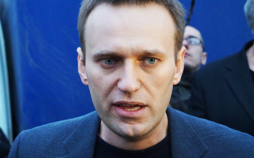 Оппозиционер Алексей Навальный
