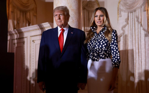 Меланья и Дональд Трамп
