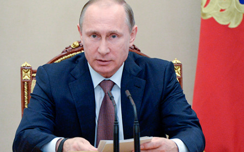 Президент России Владимир Путин