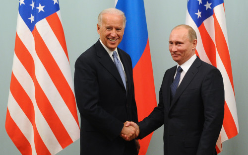 Джо Байден&nbsp;и Владимир Путин