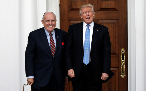 Рудольф Джулиани и Дональд&nbsp;Трамп