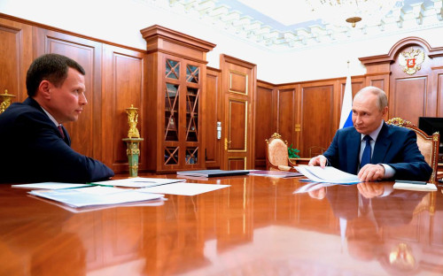 Встреча Владимира Путина с главой &laquo;Роснано&raquo; Сергеем Куликовым, 21 мая 2025 года