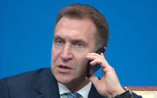Первый заместитель председателя правительства РФ Игорь Шувалов



