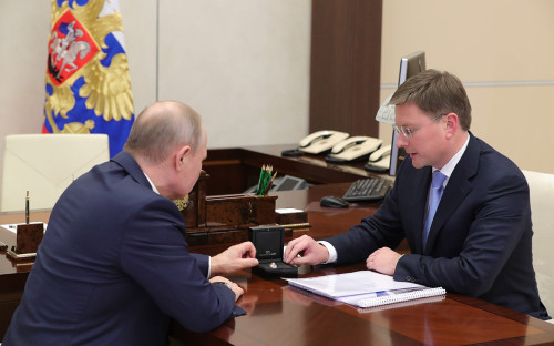 Владимир Путин и Сергей Иванов
