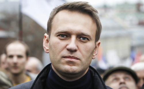 Оппозиционер Алексей Навальный