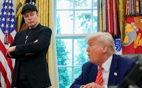 Илон Маск&nbsp;и Дональд Трамп