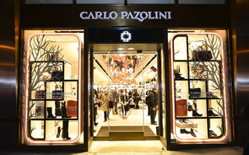 Магазин сети Carlo Pazolini, основателем которой является Илья Резник


