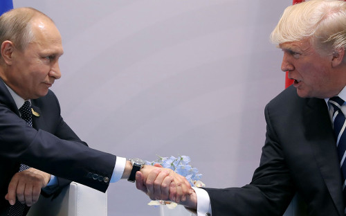 Владимир Путин и Дональд Трамп