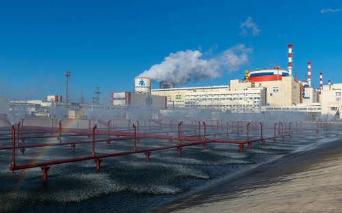 Водоем-охладитель на территории Ростовской атомной электростанции