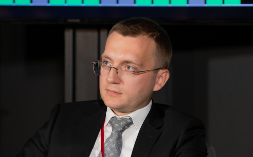 <p>Директор департамента государственного долга и государственных финансовых активов Минфина России Денис Мамонов</p>