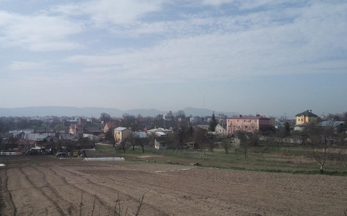 Вид на бывшее село Збоища