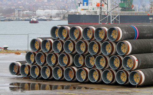 Трубы для&nbsp;строительства газопровода
