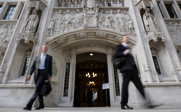 Здание Верховного суда в Лондоне