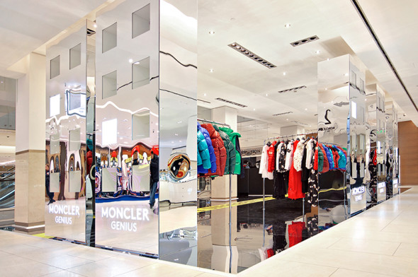 Pop-up пространство Moncler Genius в ЦУМе