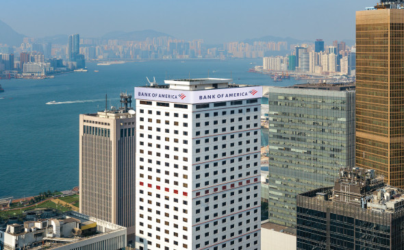 Офис Bank of America в Гонконге