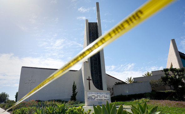 Один человек погиб и четыре пострадали при стрельбе в церкви в Калифорнии