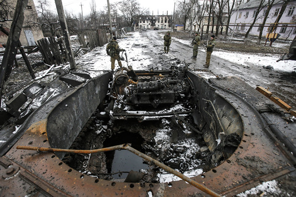 Дебальцево фото сейчас