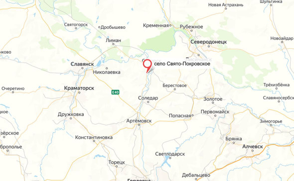 Минобороны сообщило о взятии села Свято-Покровского в ДНР