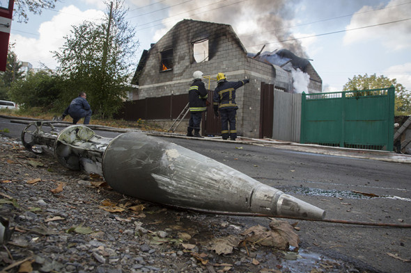 Фото донбасса после бомбежки