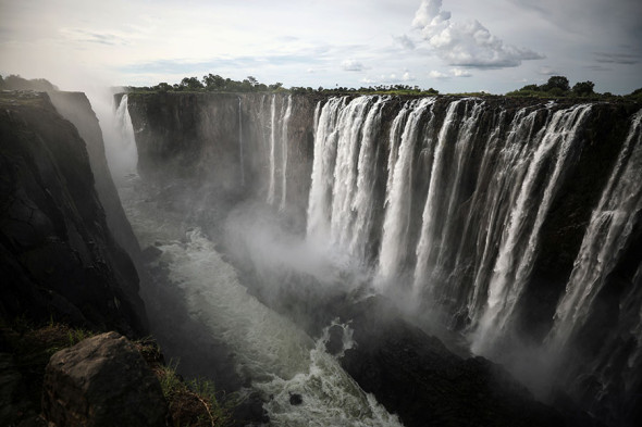 Афро водопад фото