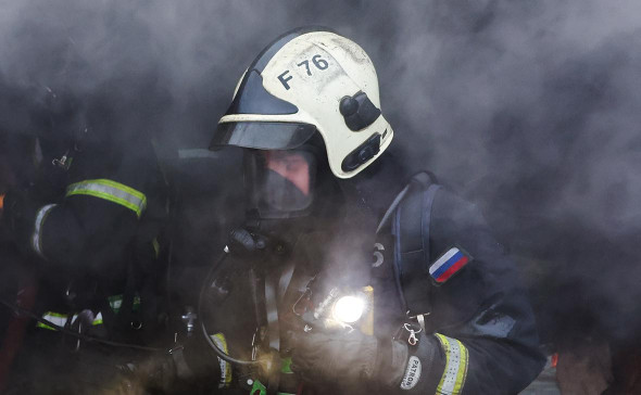 Площадь пожара в порту Темрюка после атаки БПЛА увеличилась до 4000 кв. м