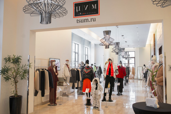 Поп-ап пространство ЦУМа&nbsp;в отеле Radisson Rosa Khutor, г. Сочи