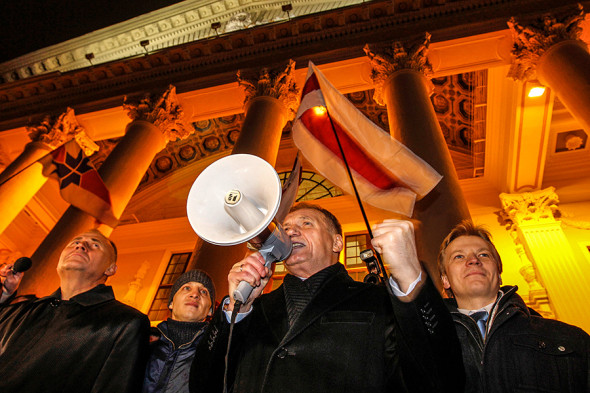 Митинг в Минске за честные выборы 24 ноября 2010 года (выборы прошли 19 декабря)