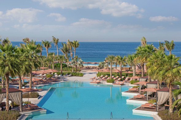 Территория Caesars Palace Bluewaters Dubai