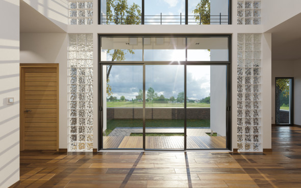 Стеклоблоки для перегородок