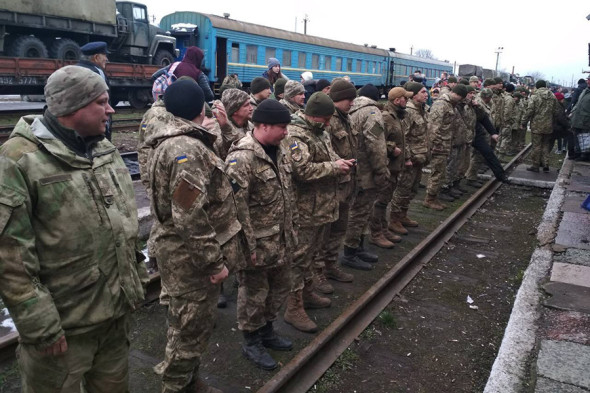 Фото:Движение по поддержке закарпатских военных - Виноградов / Facebook