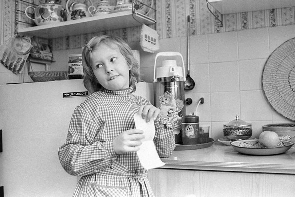 Ксения Собчак. 1990 год