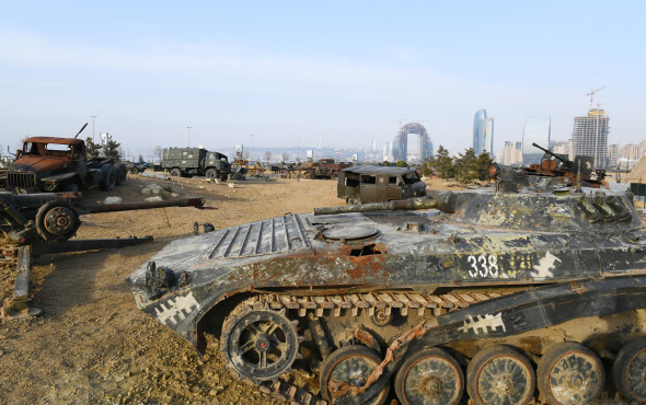 Как выглядит азербайджанский Парк военных трофеев. Фоторепортаж. 756182308482915