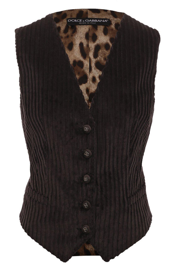 Вельветовый жилет, Dolce &amp; Gabbana,&nbsp;111 500 руб.