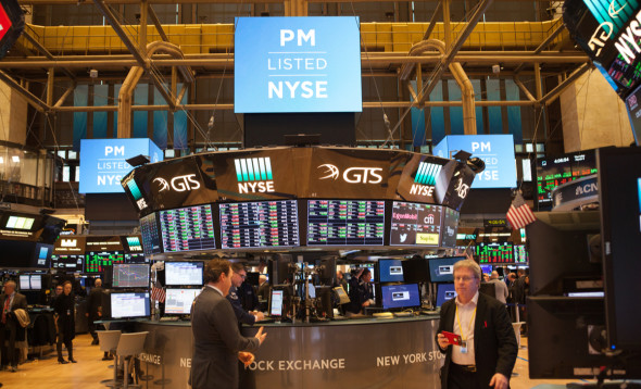Фото:Нью-Йоркская фондовая биржа, главный торговый зал (Фото: Shutterstock)