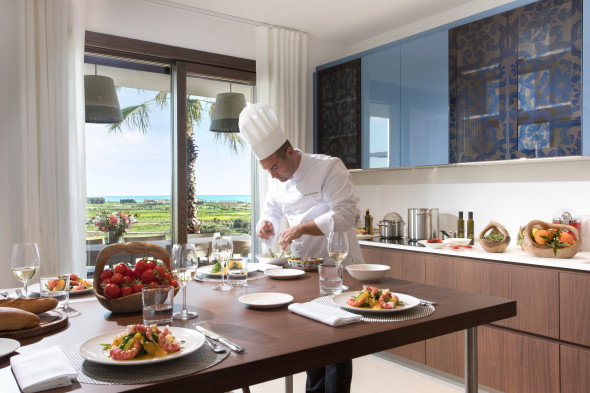 Интерьеры вилл на курорте Verdura Resort