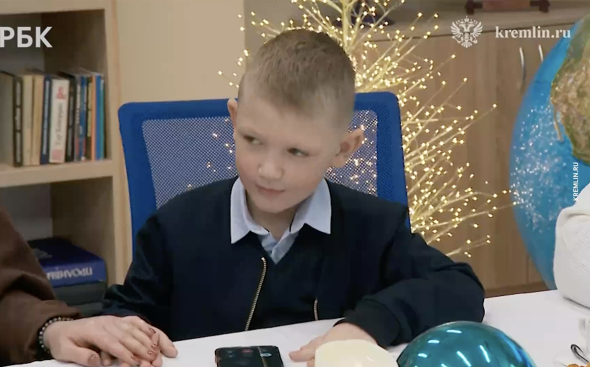 Путин позвонил мальчику, чью мечту исполнил на «Елке желаний»