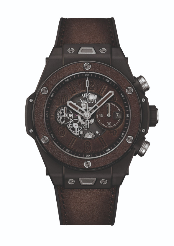 Хронограф Big Bang Unico Berluti Cold Brown, Hublot X Berluti