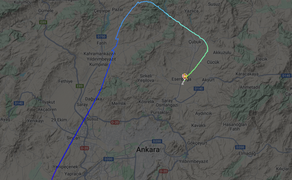 В Турции разбился самолет с главой Генштаба Ливии