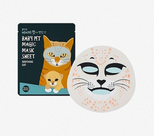 Увлажняющая и успокаивающая маска &laquo;Baby Pet Magic Mask Sheet&raquo;, Holika Holika