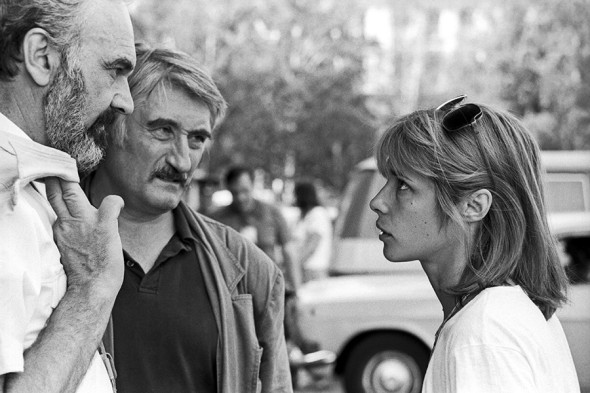 XV Московский международный кинофестиваль, 1987 год. Вера Глаголева с актерами Зденеком Свераком и Павлом Ландовски