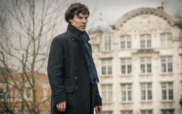 Кадр из сериала &laquo;Шерлок&raquo;