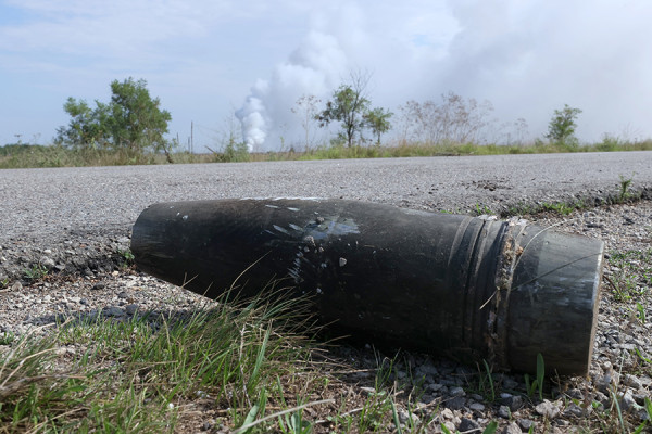 Последствия диверсии на складе боеприпасов в Крыму. Фоторепортаж