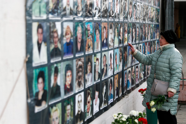Акция памяти к 20-й годовщине Норд-Оста. Фоторепортаж