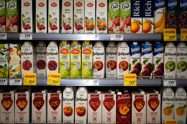 Как санкции изменили упаковки продуктов в России