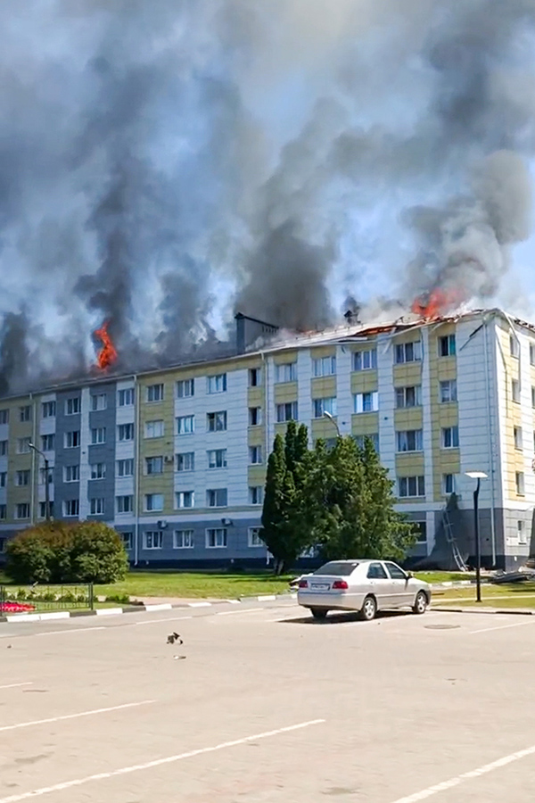 Последствия массированных обстрелов Шебекино. Фоторепортаж